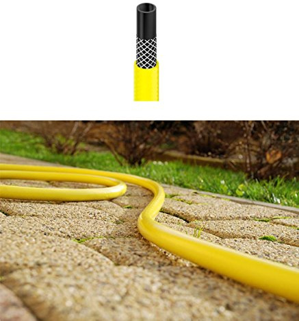 Lange flexible Drei-Schichten-Garten gelb Schlauch Schlauch 70m Länge 1/2 Durchmesser