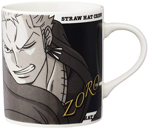 ONE PIEC[taza] monocromo - una taza - /Luffy Chopper Zorro Slowdown Low ONE PIEC[Zorro ]