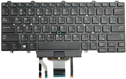 Origin Storage KB-4JMN9 Tastatur Notebook-Ersatzteil - Notebook-Ersatzteile (Tastatur, Norwegisch, Tastatur mit Hintergrundbeleuchtung, DELL)