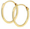 NKlaus PAAR HERREN Creolen ECHT GOLD 333er Ohrring Ohrschmuck Ohrhänger 15 mm 3752