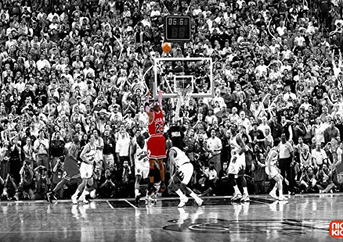 My Little Poster Plakat Michael JORDANISCHES SCHIESSEN NBA Basketball Legend