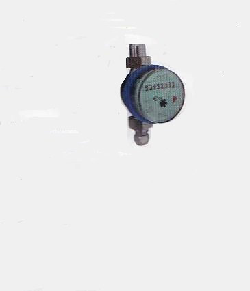 Waschtischzähler Warmwasser ETW, inkl. Eichgebühr Q3 2,5m³/h - G 3/4 - 80 mm