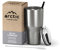 Arctic Tumblers | 30 oz Stainless Steel Insulated Tumbler with Straw & Cleaner - Retains Temperature up to 24hrs - Non-Spill Splash Proof Lid, Double Wall Vacuum Technology, BPA Free & Built to Last