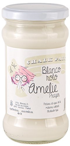 Amelie Prager 280-02 Pintura a la Tiza, Blanco Roto, 280 ml