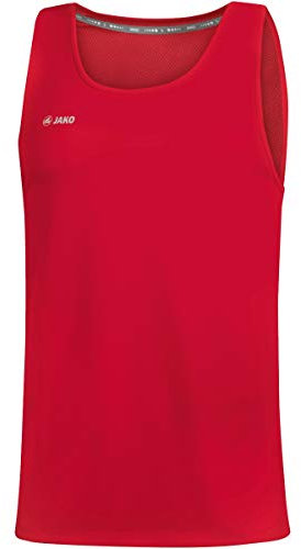 JAKO Kinder Tanktop Run 2.0, Sportrot, 128