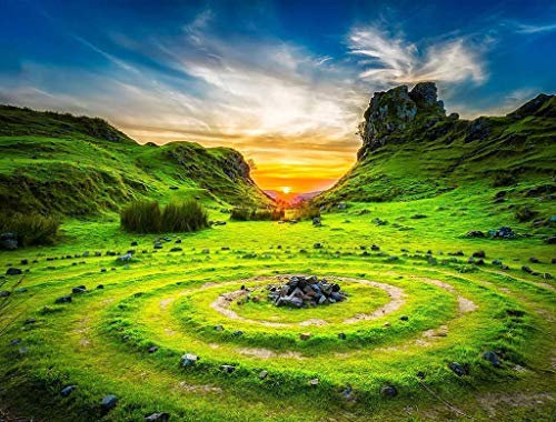 1000-teilige Puzzle für Erwachsene - Landschaftspuzzles, Erwachsene, Jugendliche und Kinder, Großes Puzzlegeschenk für EIN unterhaltsames Familienspiel (Isle of Skye)