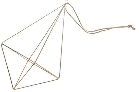 Tubayia 2 Stück DIY Geometrische Blumenhalter Hängende Blumenampel Pflanzampel Hochzeit Garten Dekoration