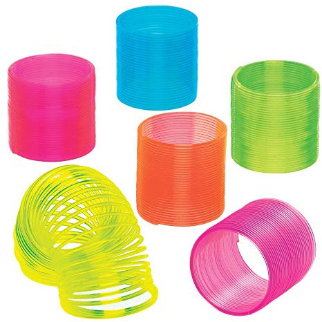 Baker Ross Mini ressorts (Paquet de 12) - Mini jouets pour enfants