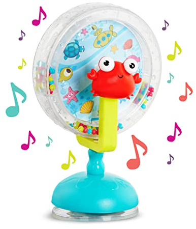 B. toys - Whirly Wheel - Baby-Riesenrad-Spielzeug - Hochstuhl Spielzeug - Musikalisches Spielzeug mit Liedern und Geräusche - Bildung & Entwicklung - 6 Monate +