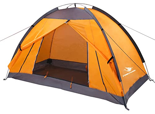 Arctic Lemmings Einzelnes Rucksackzelt, 20 x 122 x 122 cm (Orange)