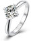 Banemi Amor Ring Silber, Ring Frauen mit Zirkonia Schmuck Ringe Geburtstagsgeschenke Größe 54 (17.2)
