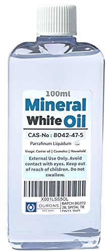 Ourons 100ml White Mineral Oil - Pure Food Safe