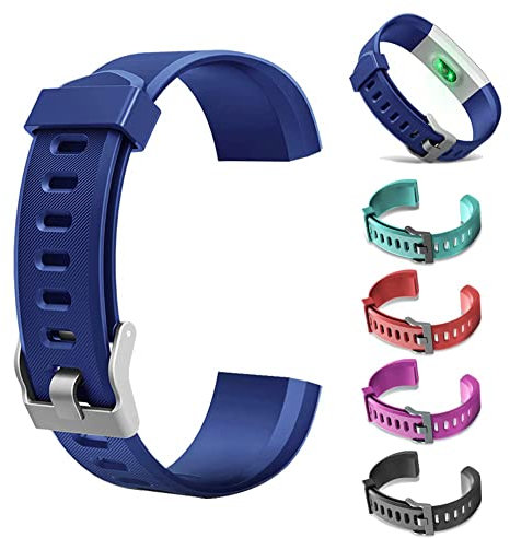Ersatz-Armbänder for ID115Plus HR Smart Watch, Verstellbare Bänder mit buntes, ID115Plus HR Smart Watch Zubehör, Ersatzbänder