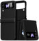 ZCDAYE Case for Samsung Galaxy Z Flip 4,Samsung Z Flip 4(2022) Foldable Flip Case,Silky Touch Shockproof Protective Cover Case for Samsung Galaxy Z Flip 4, Black