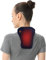 uncn Coussin chauffant électrique sans fil rechargeable pour soulager les douleurs cervicales avec housse lavable