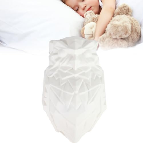 Garosa 3D-Tiere-LED-Wandleuchte, Tier-Nachtlichter Zum Einstecken in die Wand, Wandleuchte für Treppe, Flur, Küche (Eule)