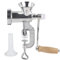 Tritacarne Manuale, Tritacarne Manuale in Lega di Alluminio Macchina per Salsicce Macinatrice per Spezie Al Pepe Macchina per Ripieno di Salsiccia Utensile da Cucina da Tavolo