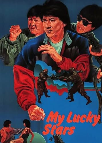 Schwagebo Chinesischer Kung Fu Star Jackie Chan Film Leinwand Poster Wandkunst Home Decor Yp222Vq 30X45Cm Gerahmt