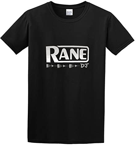 Rane Dj Logo Mens Round Neck Cotton T Shirts Size L