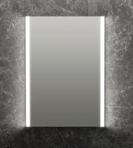 BD ART - Wandspiegel - Badspiegel - Rechteckig - 60x80 cm - mit LED-Beleuchtung - Lichtfarbe Neutral 4200K, IP44 - Vertikaler Spiegel - Spiegel Groß - Mirror - Ganzkörperspiegel- (Twin, 60 x 80 cm)