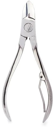 Niyok® Nagelzange Solingen • Hochpräzise Nagelzange für harte Nägel • Nickelfrei • Fußnagelzange mit scharfer Klinge • Nagelknipser für Fußnägel & Pediküre • Made in Germany