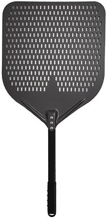 QTANZIQI Paleta para Pizza Pala para Pizza Grande de 16 Pulgadas, Pala Perforada, Mango de Metal para Horno, Herramientas de Cocina, Accesorios antiadherentes para Hornear, Pala para Pizza (Color: 15
