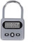 Oceanlend Verrou à minuterie en métal, 999 heures de temps maximum, rechargeable par USB, écran LCD, cadenas électronique multifonction (gris)