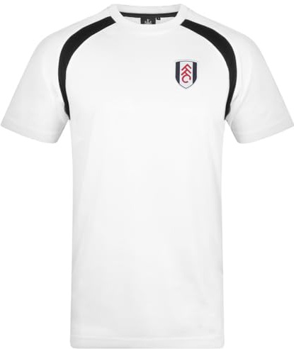 Fulham FC Mens T-Shirt Poly Adults Official Football Gift