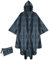 Dcsfadq Regenponcho Leichtgewichtiger grüner für Damen und Herren, Regencape Damen, Regencape Herren, Regenponcho Herren mit kostenlosem Säckchen - Ideal für Fahrrad-Aktivitäten