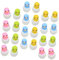 Operitacx 24St Shell Chick Radiergummi Radiergummis für Kaninchen Cool Küken erasers for studenten bleistifte Preise im Klassenzimmer Mini-Cartoon-Radierer