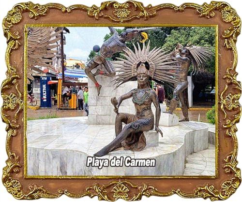 Playa del Carmen Mexiko Reise Souvenir Kühlschrank Magnet Stadt Sehenswürdigkeiten Kühlschrank Magnet