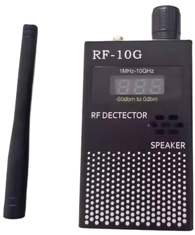 Suoumwa Signal Finder, Radio Frequency Detector, Portable Bug Detector Hidden Camera Detector for Hotels, Travel, Home