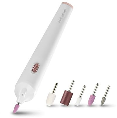 medisana MP 900 Maniküre & Pediküre Set elektrisch, Nagelfeile, Nagelfräser und Hornhautentferner, Nagelpflegeset für Hand- und Fußpflege und Behandlung von Nägeln, Nagelhaut & Hornhaut
