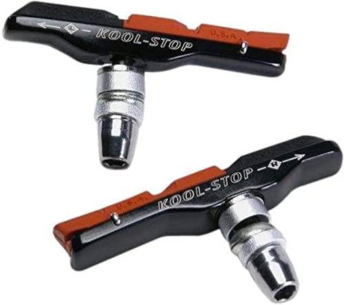 Kool Stop BREMSSCHUH V-Brake V-PIN DUAL-Compound | Kool Stop Bremsbeläge mit V-Gewinde – Dual Lachs & Black Compounds