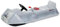 EKO Plastikbob Snow Comet, Silber, 120x52x28, 3510.80_Silber
