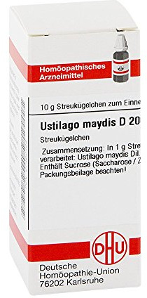 DHU Ustilago maydis D 200 Streukügelchen, 10 g Globuli