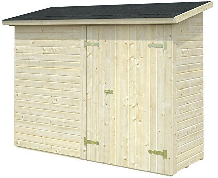 Palmako Gartenhaus / Geräteschrank Leif 2,2 16 mm natur