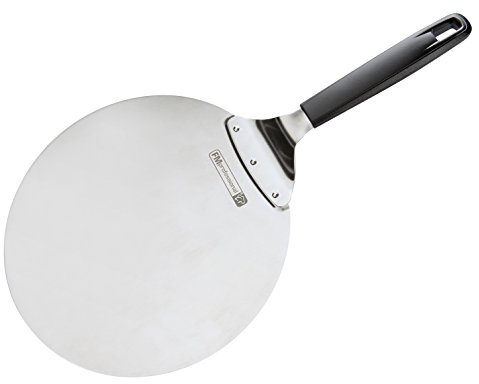 FM Professional 22307 pelle a pizza inox, accessoire pizzaiolo, spatule pizza, four pizza, accessoire pizza, Acier inoxydable, Plastique, 49 x 28 cm