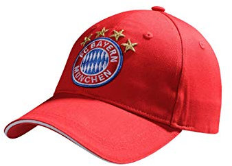 FC Bayern München Baseballcap/rote Cap mit großem Logo