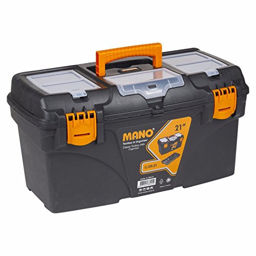 URBNLIVING Large Plastic 21 Tool Box Organiser