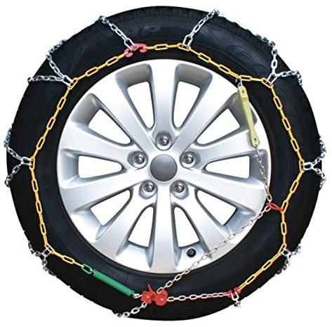 AREARICAMBI Schneeketten 205/65 R16 12 mm E-geprüft für SUV und Van