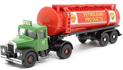 Oxford Diecast 1:76 Scammell Highwayman Tanker Shell/BP Collectable model 76SHT001
