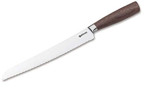 BÖKER SOLINGEN Core Brotmesser 20 cm mit Wellenschliff - rostfrei mit Holzgriff