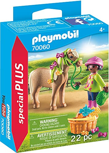 PLAYMOBIL Special Plus Mädchen mit Pony, ab 4 Jahren