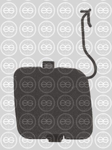 Euro Stamp 061.04.2100 Tappo Gancio Traino paraurti Anteriore