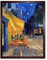 Wee Blue Coo Vincent Van Gogh Cafe Terrace Place Du Forum Arles 1888 Art Print Framed Poster Wall Decor Kunstdruck Poster Wand-Dekor-12X16 Zoll