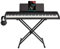 Korg B2 BK - Piano digital (piano digital con 88 teclas, soporte para teclado X, auriculares, pedal amortiguador, fuente de alimentación y escuela de piano), color negro
