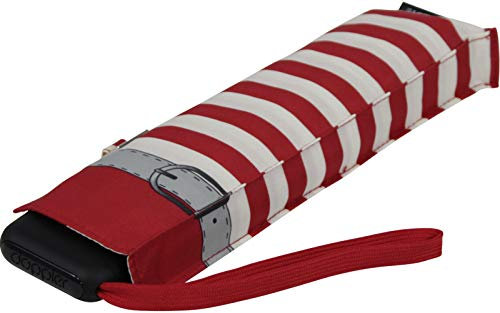 Doppler Taschenschirm Carbonsteel Slim Delight Rot