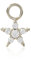 Thomas Sabo Damen Ohrring Anhänger Stern silber, 925 Sterlingsilber