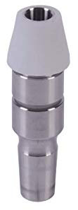 Premium Shisha Schlauchadapter – 18/8 Schliff, Anschluss, Schlauch Adapter für Dilaw Shisha, Amy Deluxe Shisha. Universales Hookah Wasserpfeife Zubehör. (2er Pack)